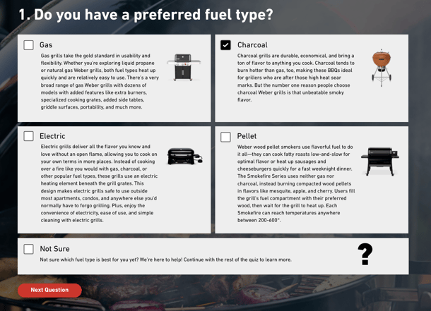 Weber Grill quiz