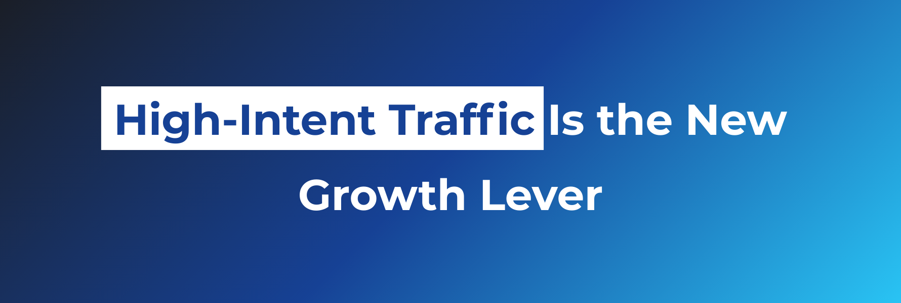 AI Didn’t Kill Traffic – It Filtered It