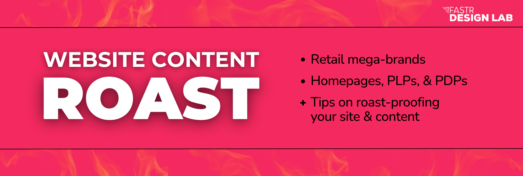 Ecommerce Site Roast: A Design Lab Recap