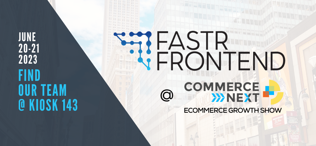 Going to the Ecommerce Growth Show by CommerceNext? See you there!