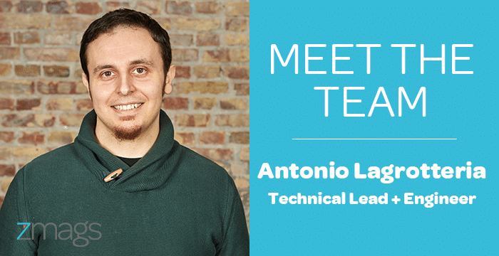 Meet The Team: Antonio Lagrotteria