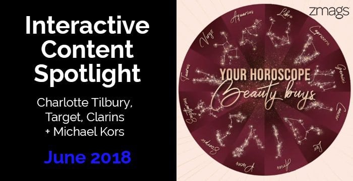 Content Spotlight: Michael Kors, Clarins, Charlotte Tilbury, + Target