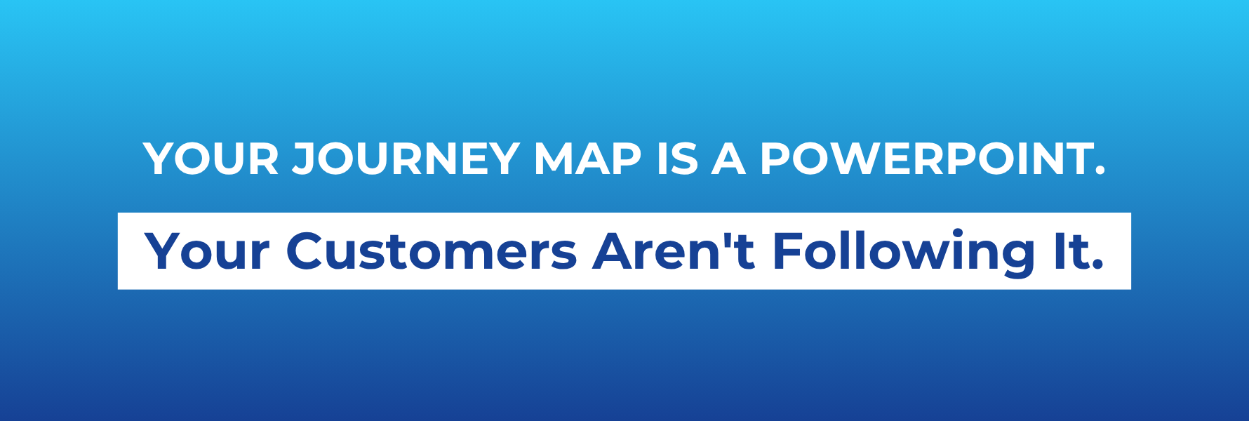 Journey Maps Are Theater. Commerce Journey Analytics Is the Fix.